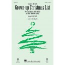 Grown Up Christmas List  (SATB)