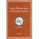 Lord Whose Love in Humble Serice