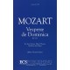 Mozart - Vesperae de Dominica, K.321 (Choral Score)
