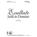 Exultate Justi in Domino (SATB Div.)