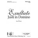 Exultate Justi in Domino (SSAA Div.)