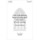 Lord with Glowing Heart I'd Praise Thee  (SATB)