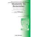 Moments to Remember (SATB)