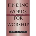 Finding Words for Worship (Paperback)