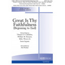 Great Is Thy Faithfulness (Beginning to End) (SATB)