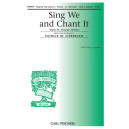 Sing We and Chant It (SATB)