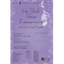 He Shall Reign Forevermore with Only King (SATB)