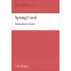 Spring Carol (SATB)