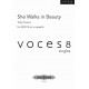 She Walks in Beauty  (SATB)