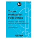 Three Hungarian Folk Songs (Unison)