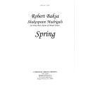 Shakespeare Madrigals: Spring (SATB)