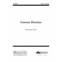 Cantate Domino (SATB)