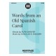 Words from an Old Spanish Carol (SATB)