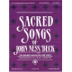 Sacred Songs of John Ness Beck - low voice (Vocal Collection)