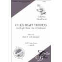 O Lux Beata Trinitas (SATB divisi)