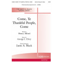 Come, Ye Thankful People, Come (SATB)