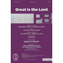 Great Is the Lord with Blessing and Honor (SATB)