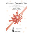 Christmas in Three Quarter Time (Medley) SATB
