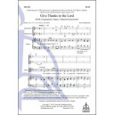 Give Thanks to the Lord (SATB)