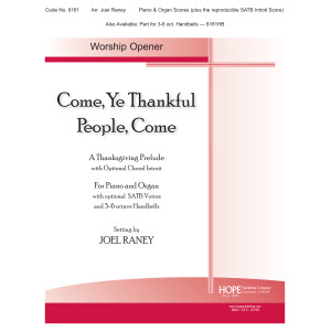 Come Ye Thankful People Come (Piano and Organ)