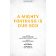 A Mighty Fortress is Our God (SATB)