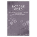 Not One Word (Acc. CD)