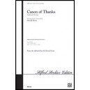 Canon of Thanks (SATB)