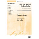 If We Ever Needed the Lord Before (Instrumental Parts)