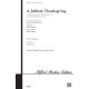 A Jubilant Thanksgiving (SATB)