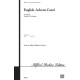 English Advent Carol (SATB)