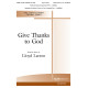 Give Thanks to God (SATB)