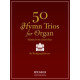 Rübsam - 50 Hymn Trios for Organ (Organ Solo Collection)