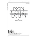 Rain Came Down (SATB)
