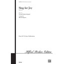 Sing for Joy (SATB)