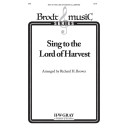 Sing to the Lord of Harvest (SATB)