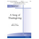 A Song of Thanksgiving (SATB)