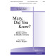 Mary Did You Know (SATB)