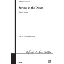 Springs in the Desert (SATB)