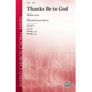 Thanks Be to God (Acc. CD)