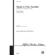 Speak to One Another (SATB)