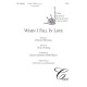 When I Fall In Love (SATB divisi)