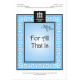 For All That Is (SATB)