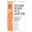 There's Nothing That Our God Can't Do with Great Things (SATB)