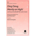 Ding Dong, Merrily on High! (SATB)