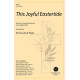 This Joyful Eastertide (SATB)