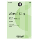 When I Sing (SAB)
