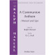 Communion Anthem (Morsel and Sip) (SATB)