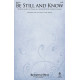 Be Still and  Know (SATB)