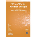 When Words Are Not Enough (2-Pt)