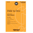 Dide ta Deo (SATB)